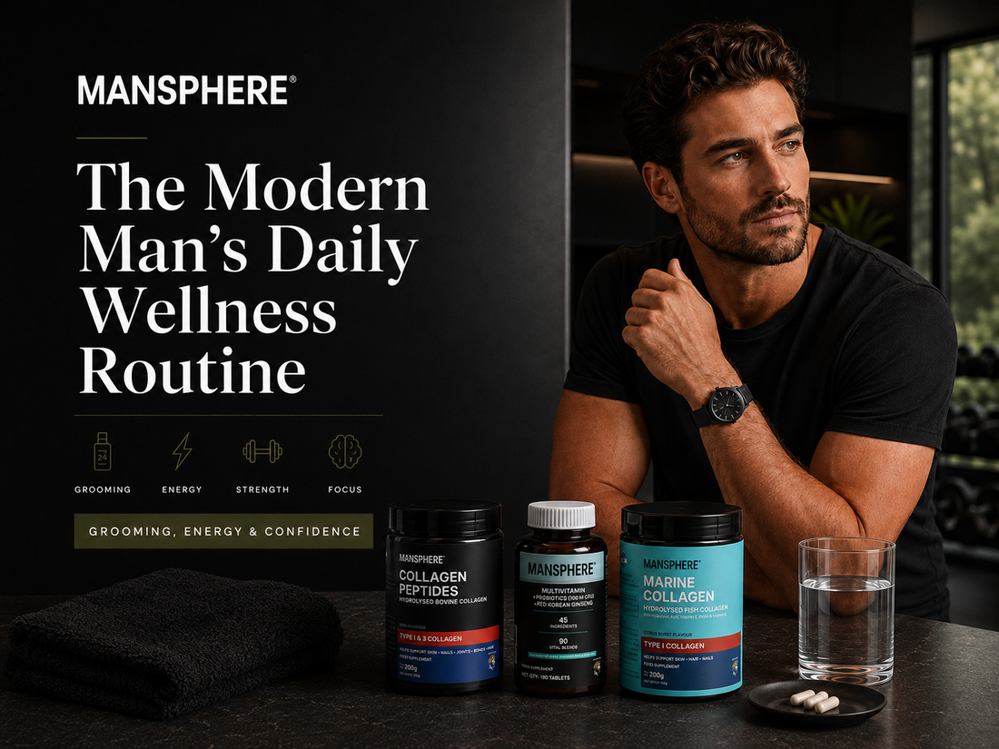 The Modern Man’s Daily Wellness Routine: Grooming, Energy & Confidence