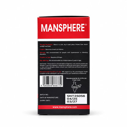 Mansphere Burner 8X Ripped Pro Burner – 8-in-1 Weight Management Support | 60 Tablets
