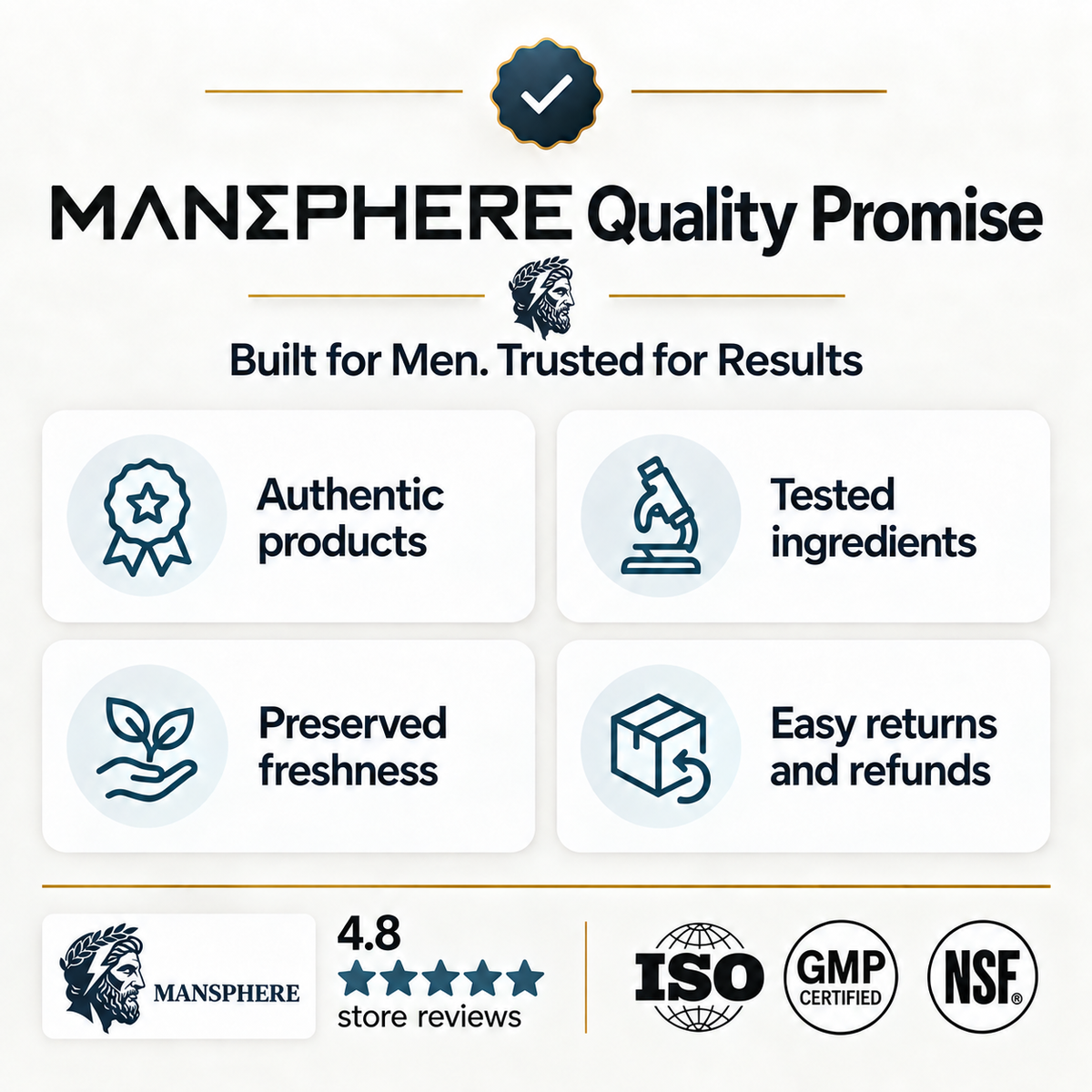 Mansphere Organic Moringa Powder 200g | 100% Natural Superfood