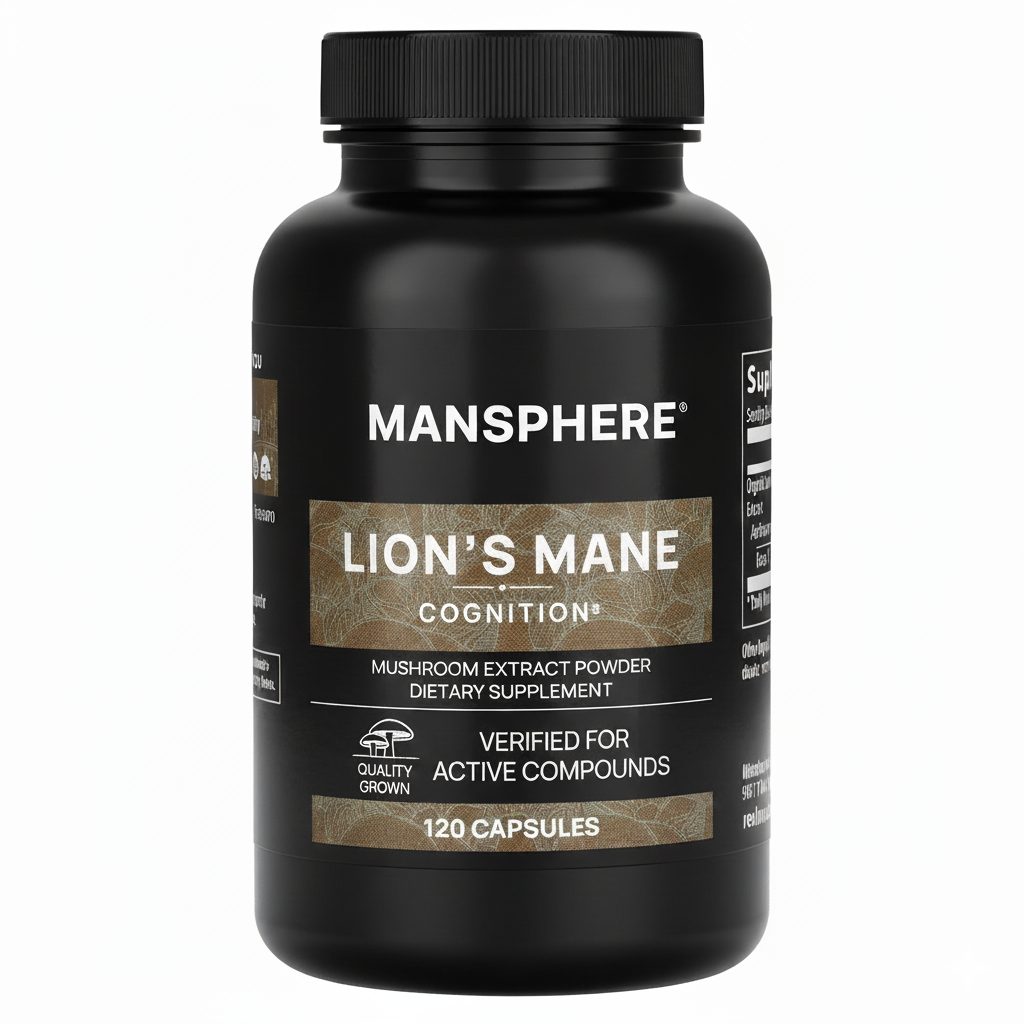 Lion’s Mane, Mushroom Extract Powder, 120 Capsules