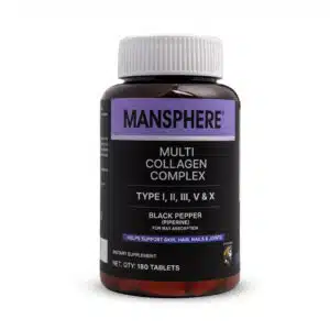 Mansphere Multi Collagen Complex – 180 Tablets