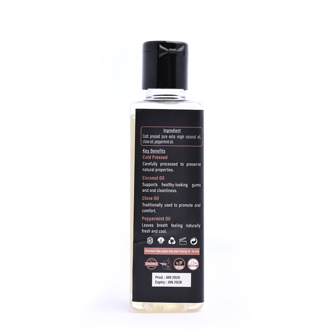 Mansphere AlphaCare Whitening Mouthwash – Fluoride Free 100ml - Image 2