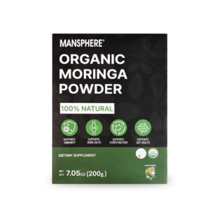 Mansphere Organic Moringa Powder 200g | 100% Natural Superfood